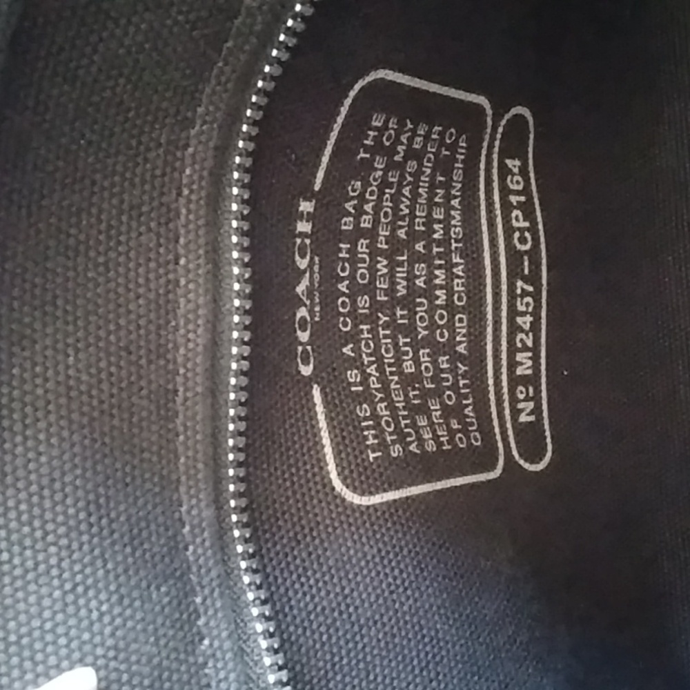 Coach Black Satchel / Crossbody Bag. ๐ - Picture 5 of 5